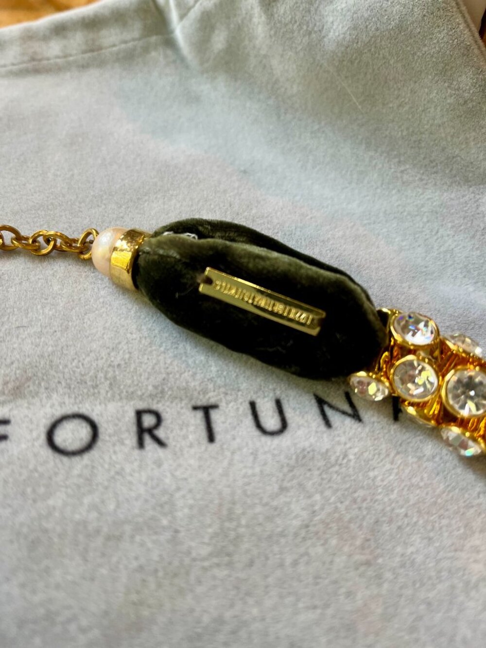 Lizzie Fortunato Crystal Collar Necklace - Picture 4 of 8